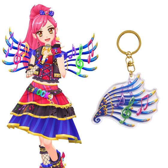 【ファッション通販】 2次予約販売】【復刻版】星座ドレスの羽チャーム【9月発送予定 キーホルダー