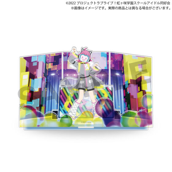 ラブライブ 虹ヶ咲学園 コッペパン アクリルスタンド 10個 まとめ売り ラブライブ！虹ヶ咲学園スクールアイドル同好会 虹ヶ咲学園購買
