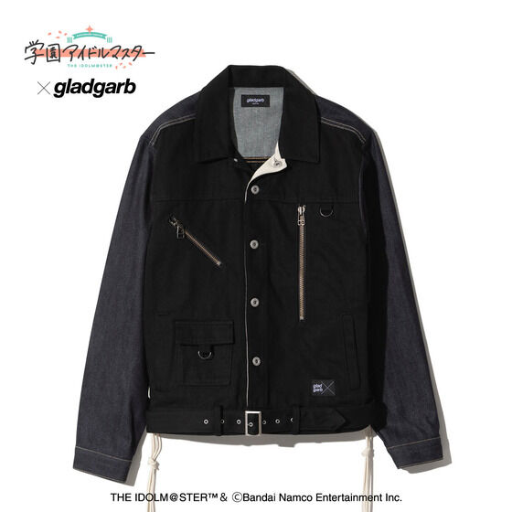 学園アイドルマスター×gladgarb Luna say maybe Denim Jacket