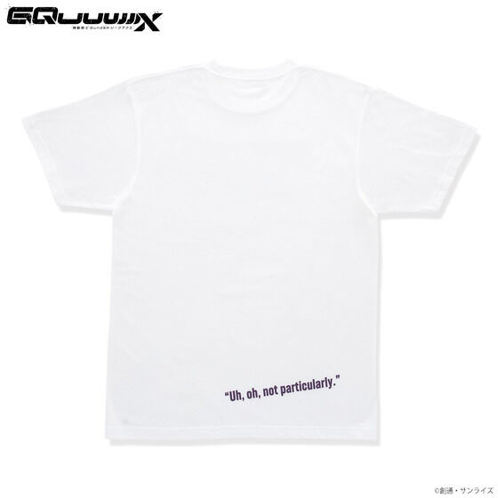 機動戦士Gundam GQuuuuuuX コンニチワオイソギデスカTシャツ