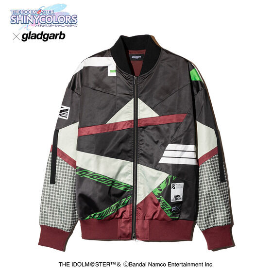 �A�C�h���}�X�^�[ �V���C�j�[�J���[�Y�~gladgarb Fuyuko Mayuzumi Blouson