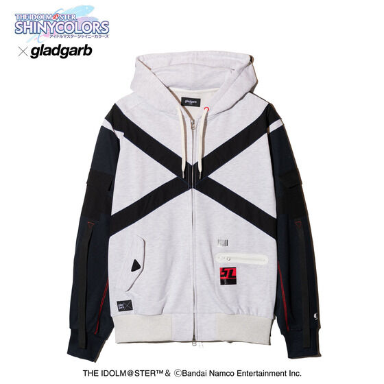 �A�C�h���}�X�^�[ �V���C�j�[�J���[�Y�~gladgarb Asahi Serizawa Hoodie