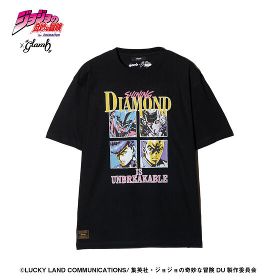 �A�j���w�W���W���̊�Ȗ`�� �_�C�������h�͍ӂ��Ȃ��x�~glamb Crazy Diamond vs Killer Queen T-shirts