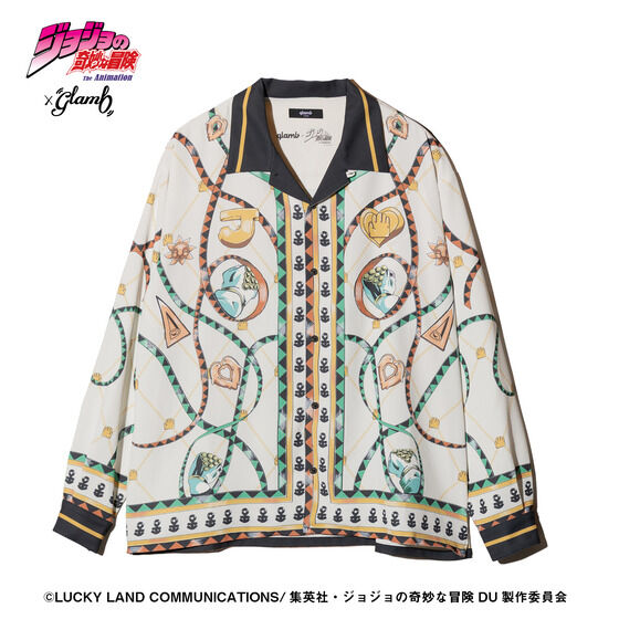 �A�j���w�W���W���̊�Ȗ`�� �_�C�������h�͍ӂ��Ȃ��x�~glamb Jotaro Shirt