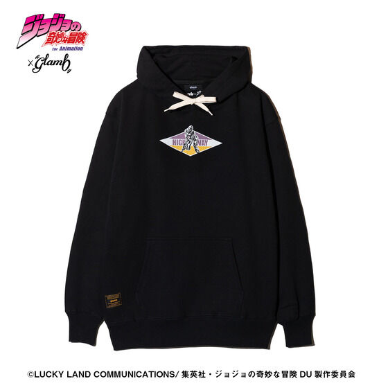 �A�j���w�W���W���̊�Ȗ`�� �_�C�������h�͍ӂ��Ȃ��x�~glamb Highway Star Hoodie