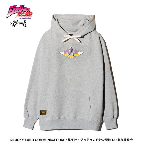 �A�j���w�W���W���̊�Ȗ`�� �_�C�������h�͍ӂ��Ȃ��x�~glamb Highway Star Hoodie