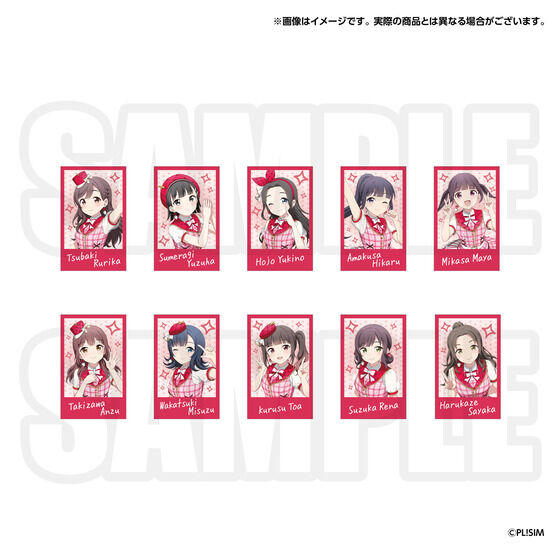 ラブライブ！シリーズ 15周年記念 ランダムフォト風カード（全6