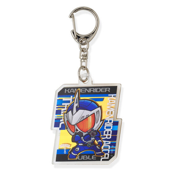 ハピクロ！】仮面ライダーW メタリックアクリルキーホルダー (全12種