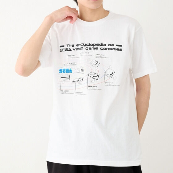 SEGA歴代ハード デザインTシャツ | ファッション・アクセサリー