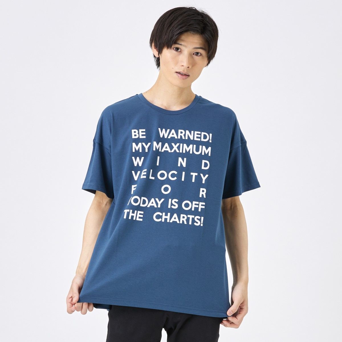 TIGER & BUNNY ロゴTシャツ スカイハイ BE WARNED! | TIGER