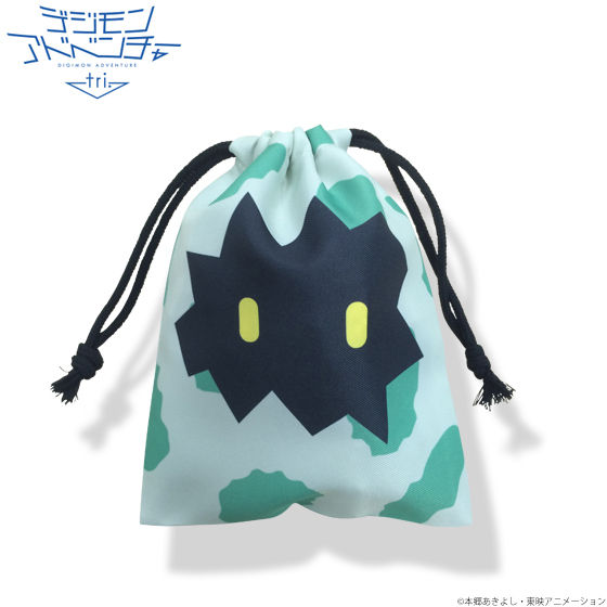 テントモン キャラクター デジモンアドベンチャー 巾着袋 ナムコ