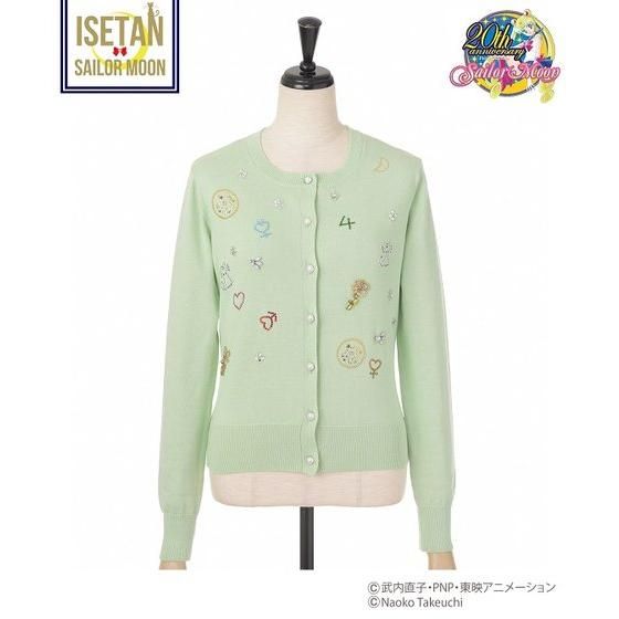 つむり セーラームーン リッチミーコラボ トップス セーラームーンアイコン刺繍スウェットトップス＜Riccimie Premiere