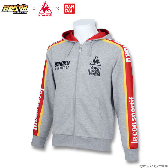 希少レア　le coq sportif×弱虫ペダル　コラボジップアップパーカー 希少レアle coq sportif×弱虫ペダルコラボジップアップパーカー