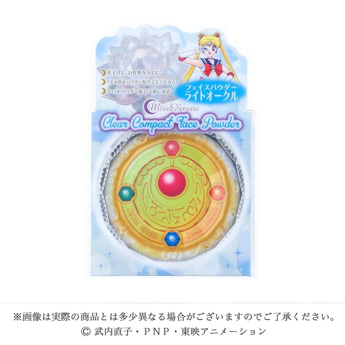 ミラクルロマンス クリアコンパクトフェイスパウダー アイテムデザイン