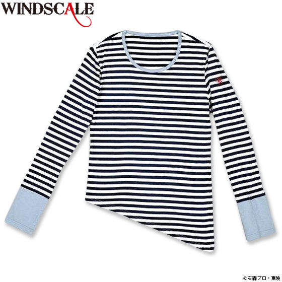 仮面ライダーW WIND SCALE フィリップ長袖Tシャツ（ボーダー