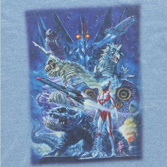 ウルトラマンパワード 生頼範義 イラストTシャツ | ウルトラマンシリーズ ファッション・アクセサリー | アニメグッズ  ・おもちゃならプレミアムバンダイ｜バンダイナムコグループの公式通販サイト