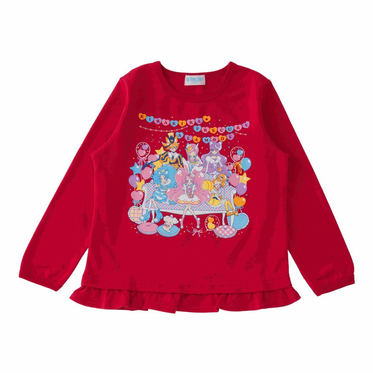 歌い手 あらき ABC A.B.Cトレーナー　通販限定　新品未使用品 あなめ キラキラ☆プリキュアアラモード ミニ裏毛ベーシックトレーナーD