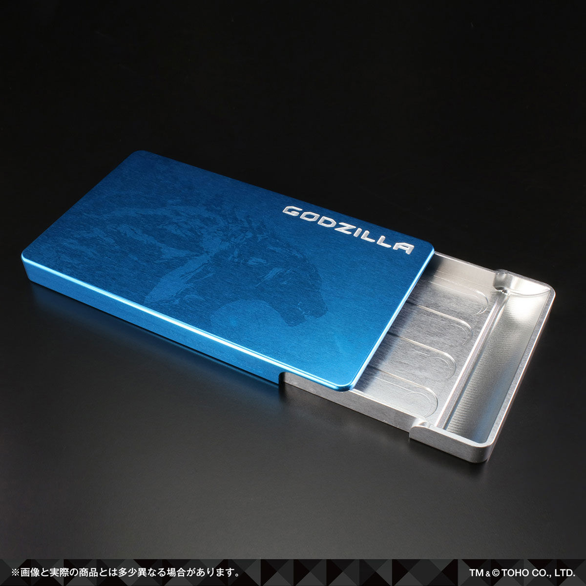 ゴジラ GILD design ジュラルミン削り出し名刺入れ | ゴジラ