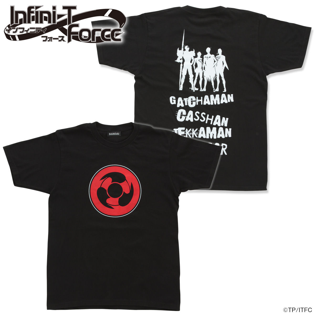 Infini-T Force（インフィニティ フォース）ロゴTシャツ（黒 ...