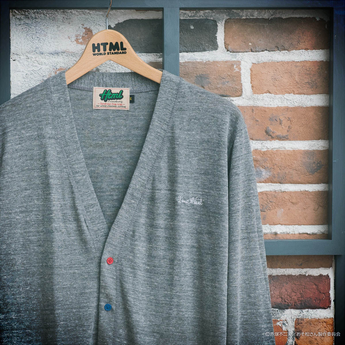おそ松さん×HTML ZERO3×BANDAI I'mNeet 第2弾 カーディガン