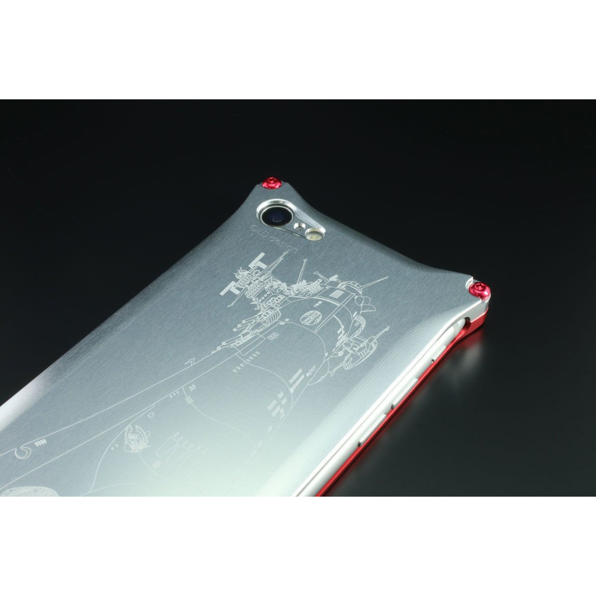 【NEW限定品】 宇宙戦艦ヤマト 2202 愛の戦士たち ジュラルミンiPhone7&8ケース のり・接着剤