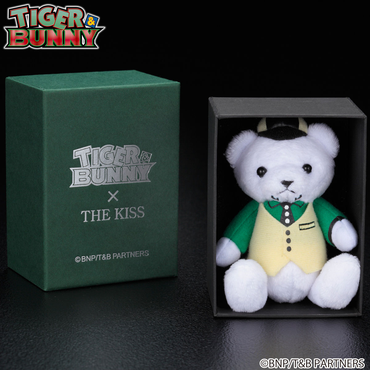 TIGER & BUNNY × THE KISS × BANDAI ベアマスコットチャーム付き 