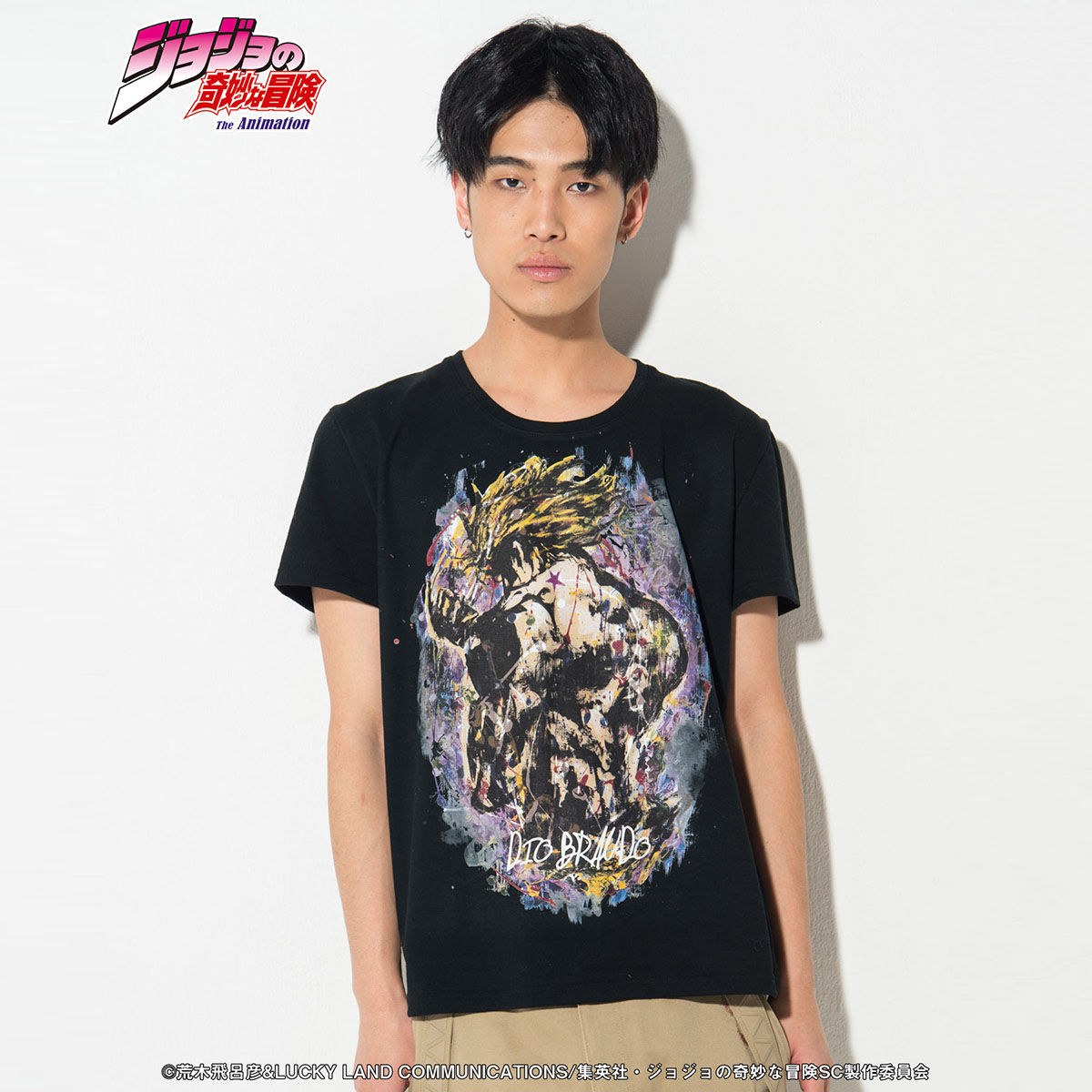 ジョジョの奇妙な冒険【glamb】Tシャツ DIO【2024年3月お届け分