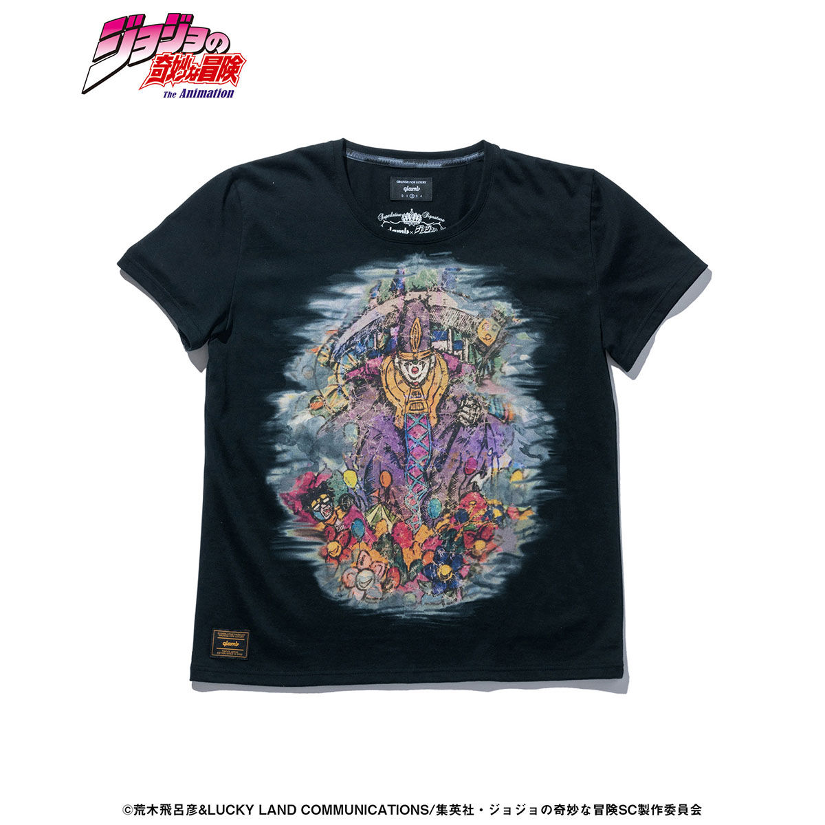 ジョジョの奇妙な冒険【glamb】Tシャツ デスサーティーン【2018年4月お 