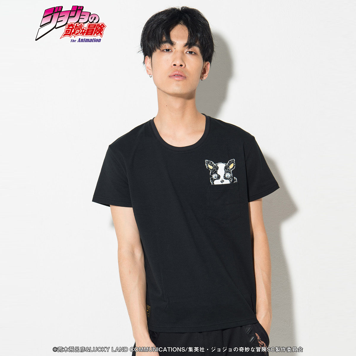 ジョジョの奇妙な冒険【glamb】Tシャツ イギー【2018年4月お届け分