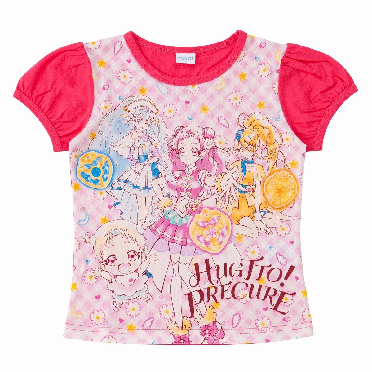 プリキュア バンダイ HUGっと！プリキュア 半袖Tシャツ B 玩具付