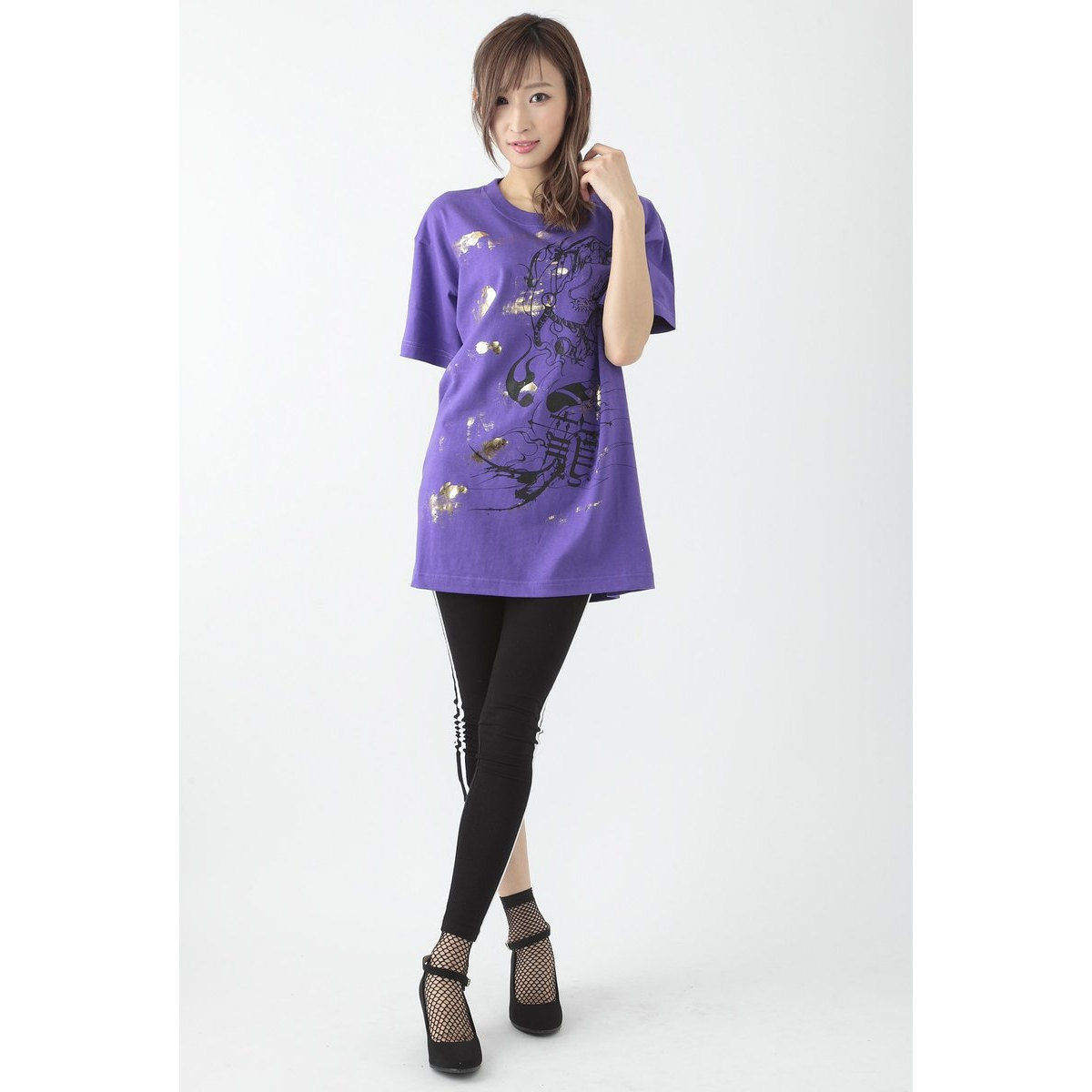 仮面ライダービルド×h.NAOTO コラボTシャツ（アート加工） 万丈