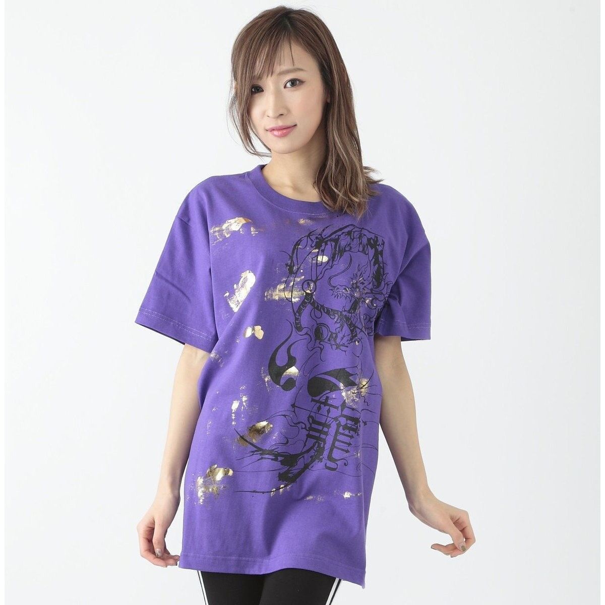 仮面ライダービルド×h.NAOTO コラボTシャツ（アート加工） 万丈