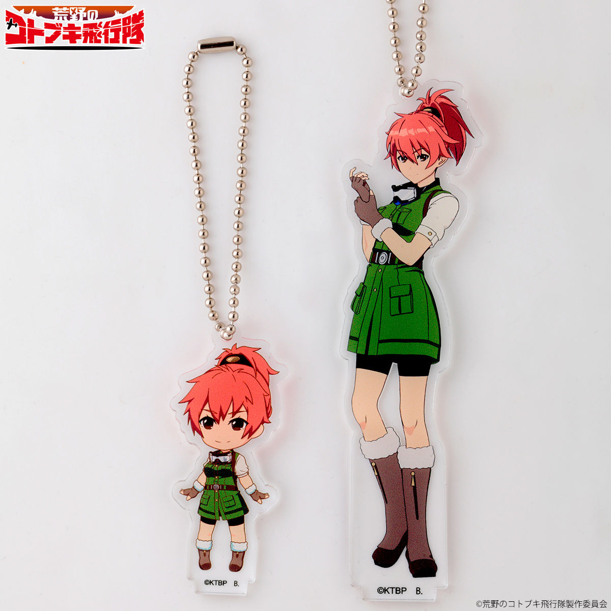 荒野のコトブキ飛行隊 アクリルマスコットプレート | フィギュア