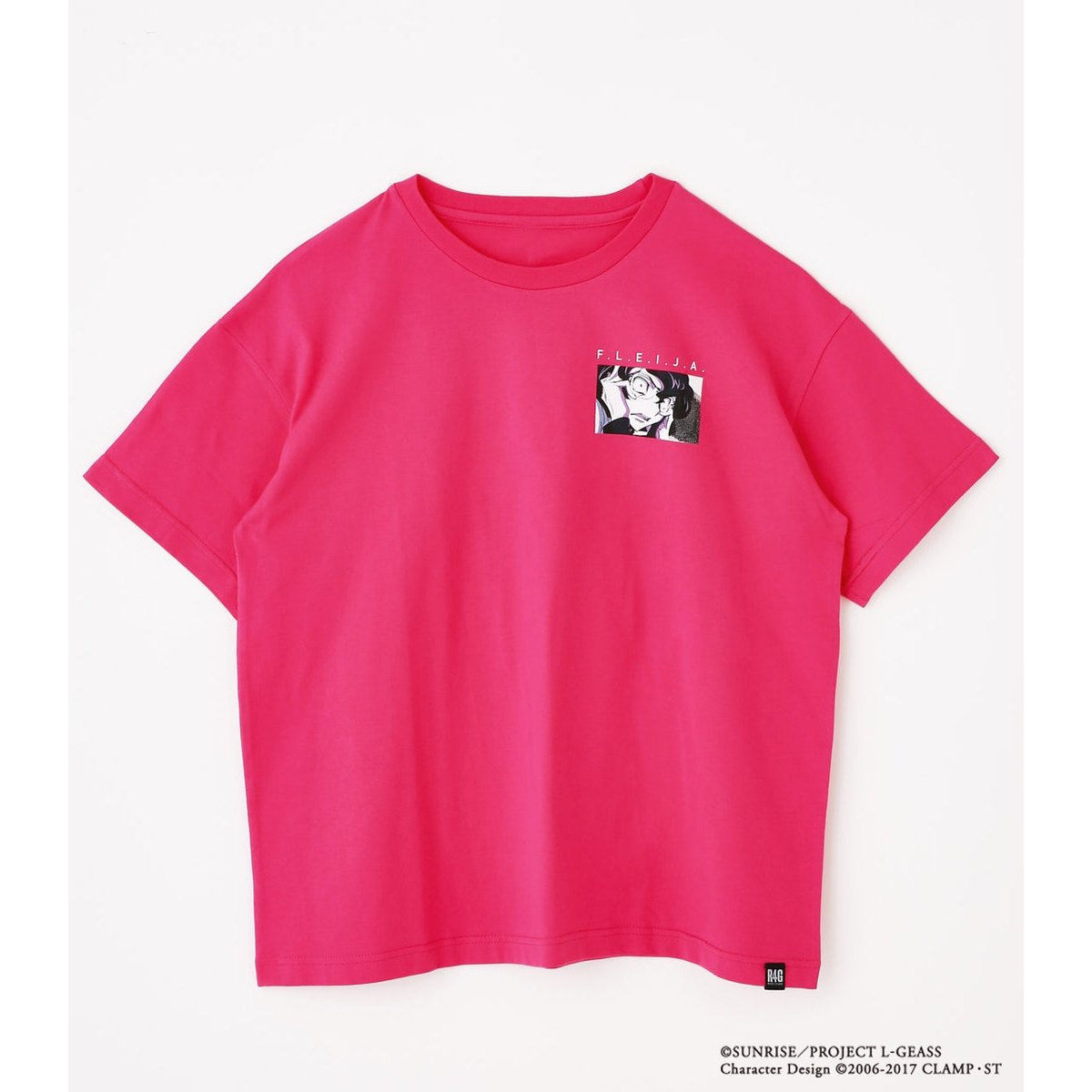 コードギアス 反逆のルルーシュ × R4G F.L.E.I.J.A. Tシャツ
