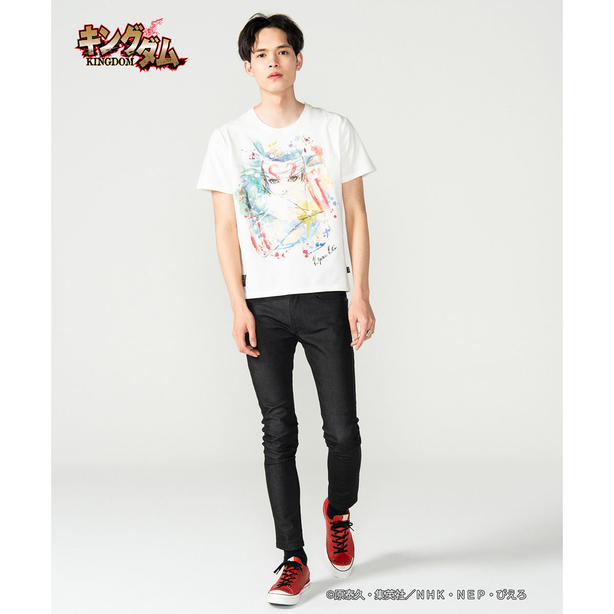 オウキTシャツ(キングダムコラボ/glamb/グラム) GB0219/KD05