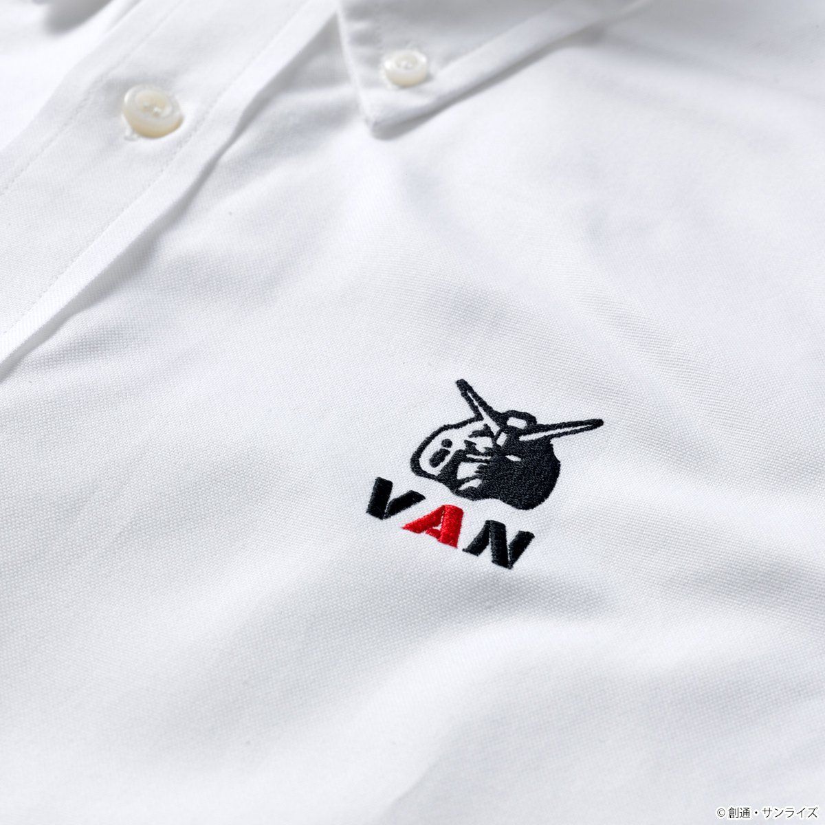 STRICT-G×VAN 『機動戦士ガンダム』 OX BDシャツ（ホワイト）