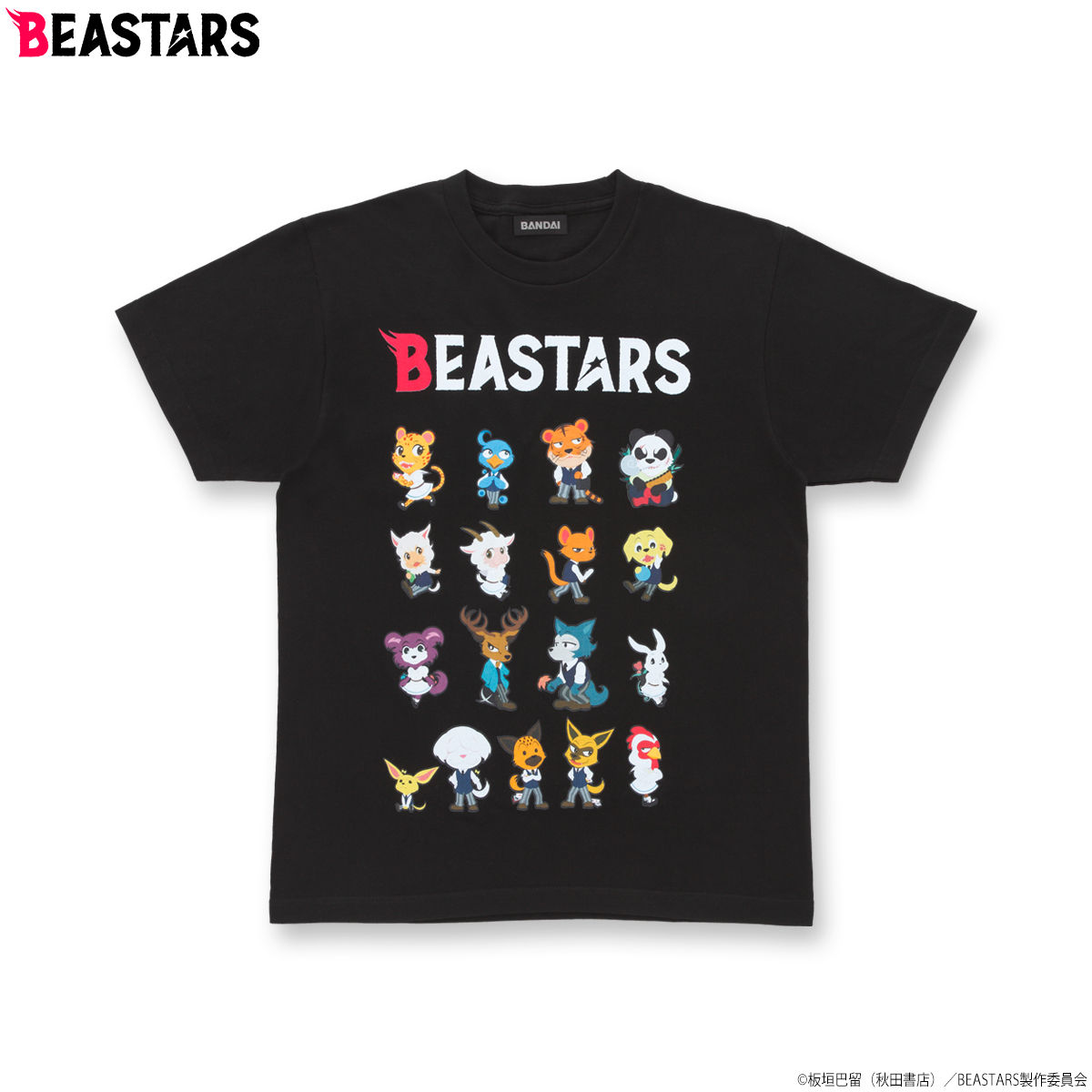 BEASTARS SDキャラクター Tシャツ | バンダイナムコグループ公式通販サイト