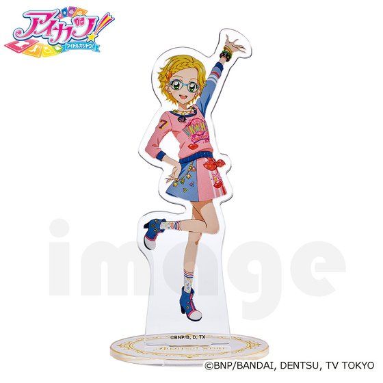 予約販売】アイカツ！アクリルスタンド 美月／いちご／あかり／スミレ