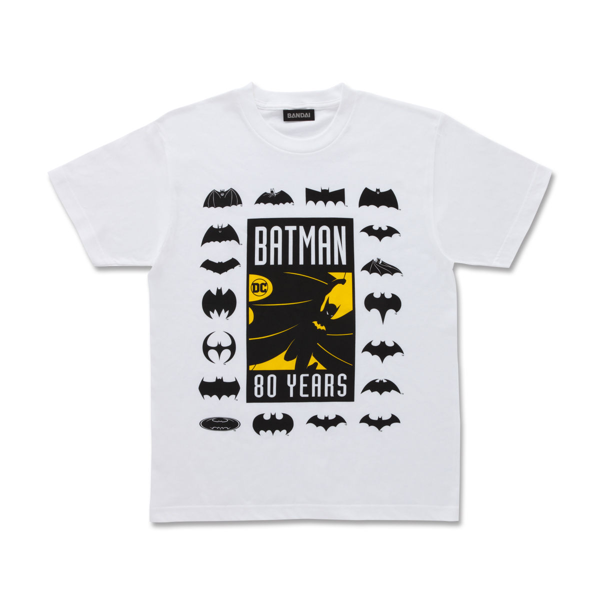 BATMAN 80th Tシャツ マーク柄 | アニメグッズ ・おもちゃなら