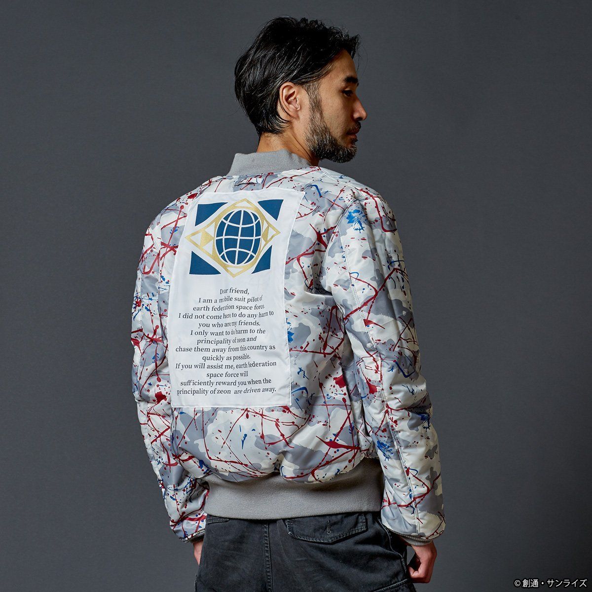 STRICT-G × ALPHA INDUSTRIES MA-1 『機動戦士ガンダム』40周年