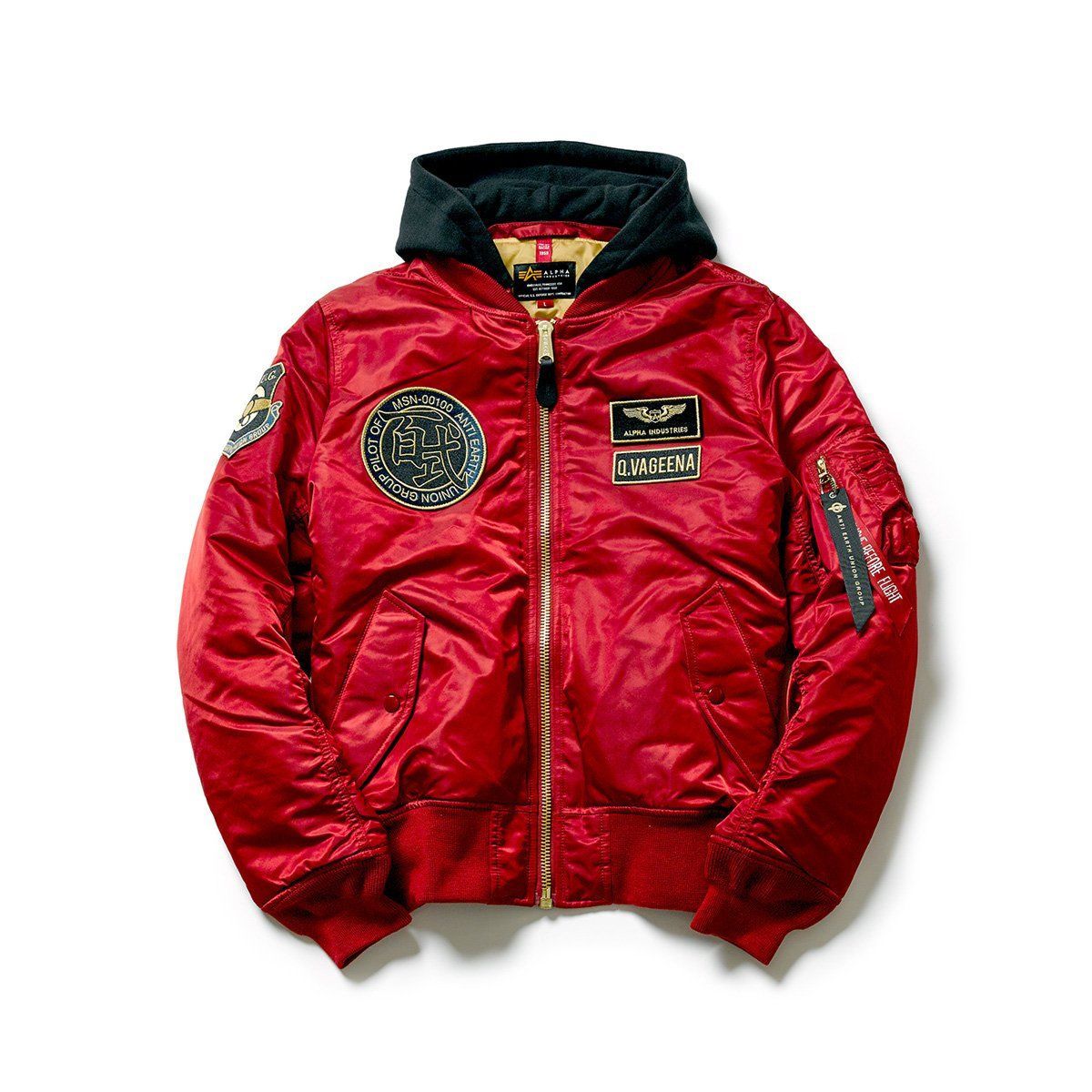 STRICT-G × ALPHA INDUSTRIES MA-1 NATUS『機動戦士Z