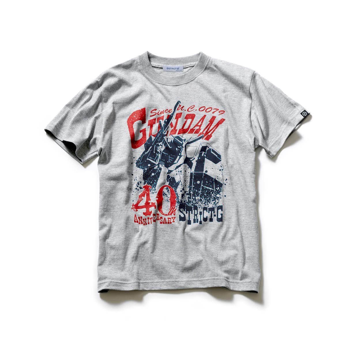 機動戦士ガンダム』 40周年記念 Tシャツ ガンダムコンバット柄