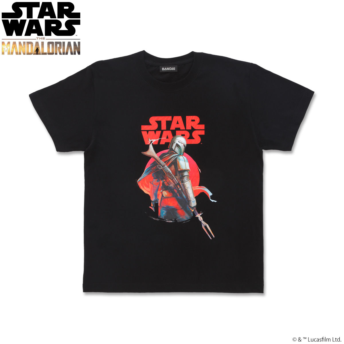 The Mandalorian マンダロリアン Tシャツ マンダロリアン柄