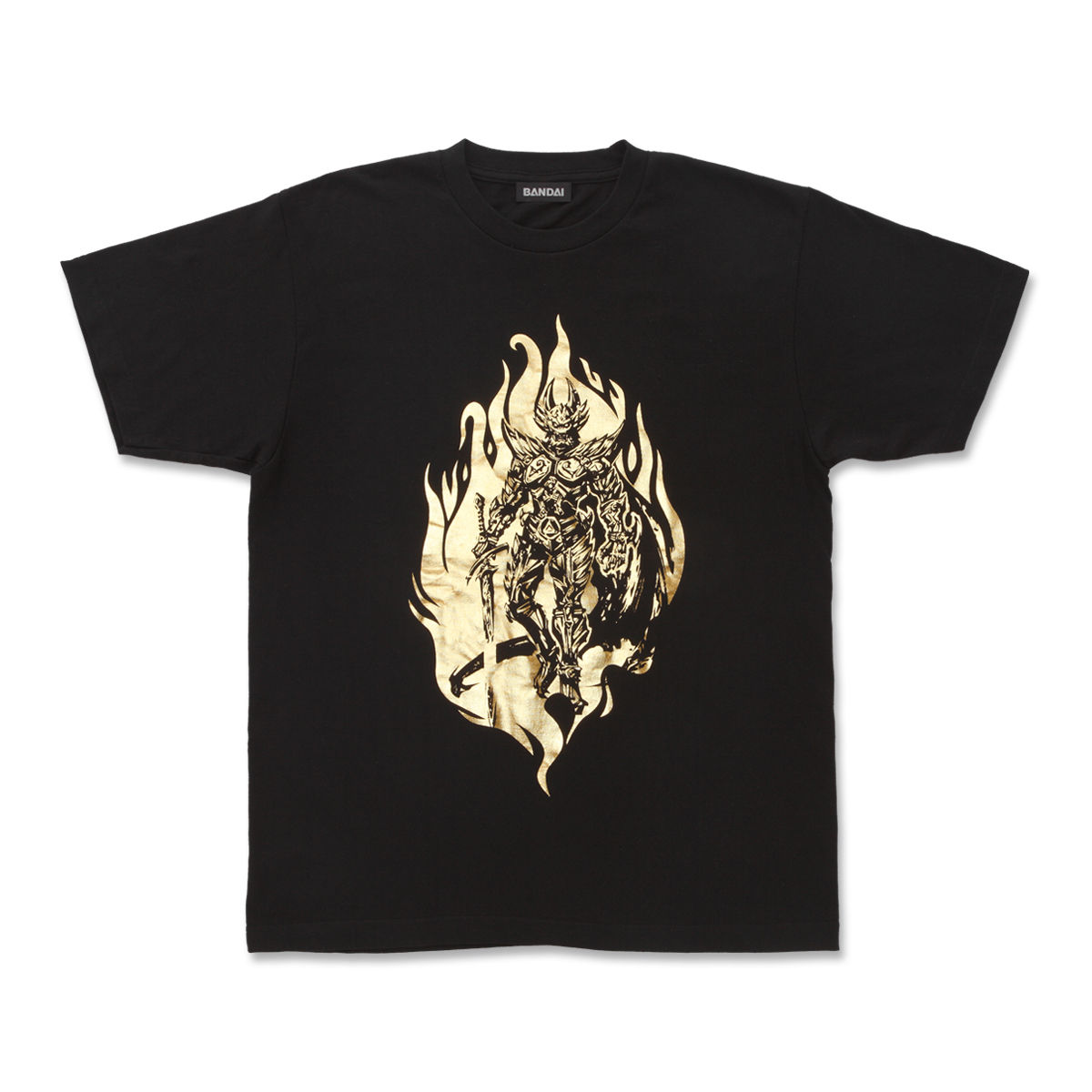 牙狼〈GARO〉黄金騎士ガロ Tシャツ 黄金箔プリント【再販 2020年8月お