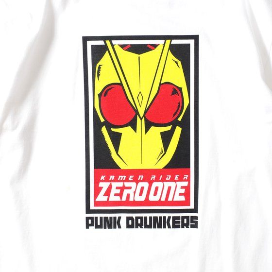 仮面ライダーゼロワン PUNKDRUNKERSコラボレーション Tシャツ