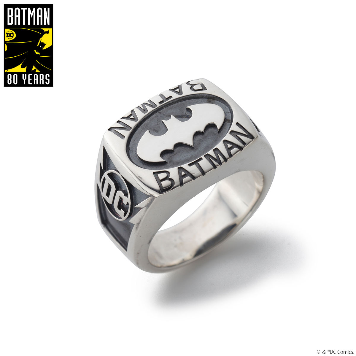 BATMAN 80th バットマン SILVER925 リング | アニメグッズ ・おもちゃ 