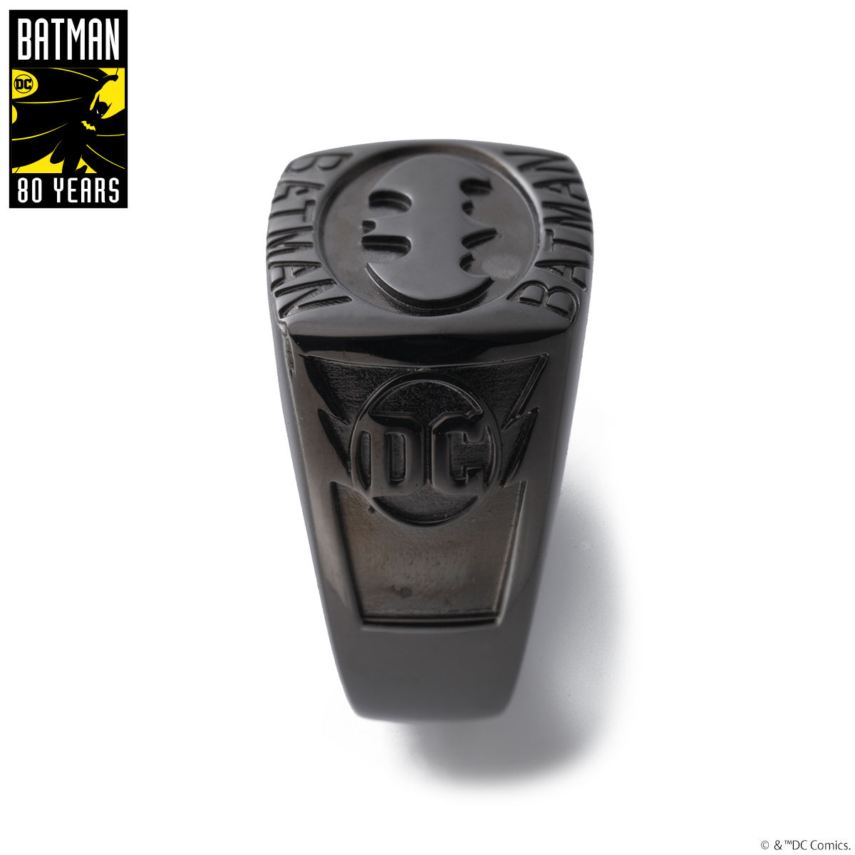 BATMAN 80th バットマン SILVER925 リング | バンダイナムコグループ 