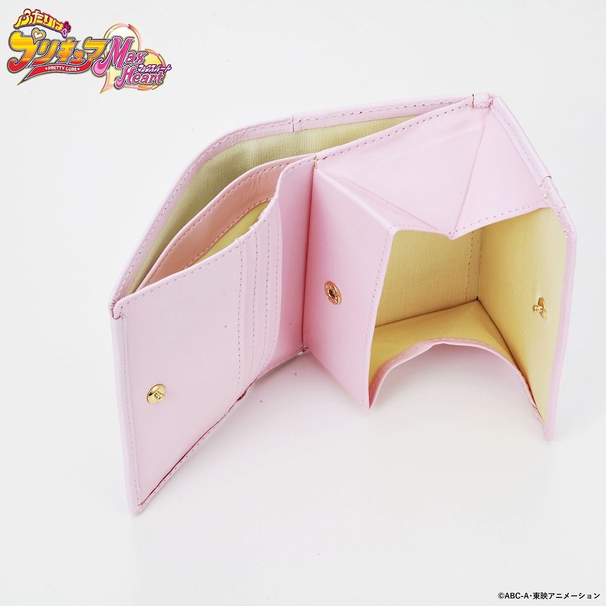 ふたりはプリキュアマックスハート 本革 折り畳みウォレット