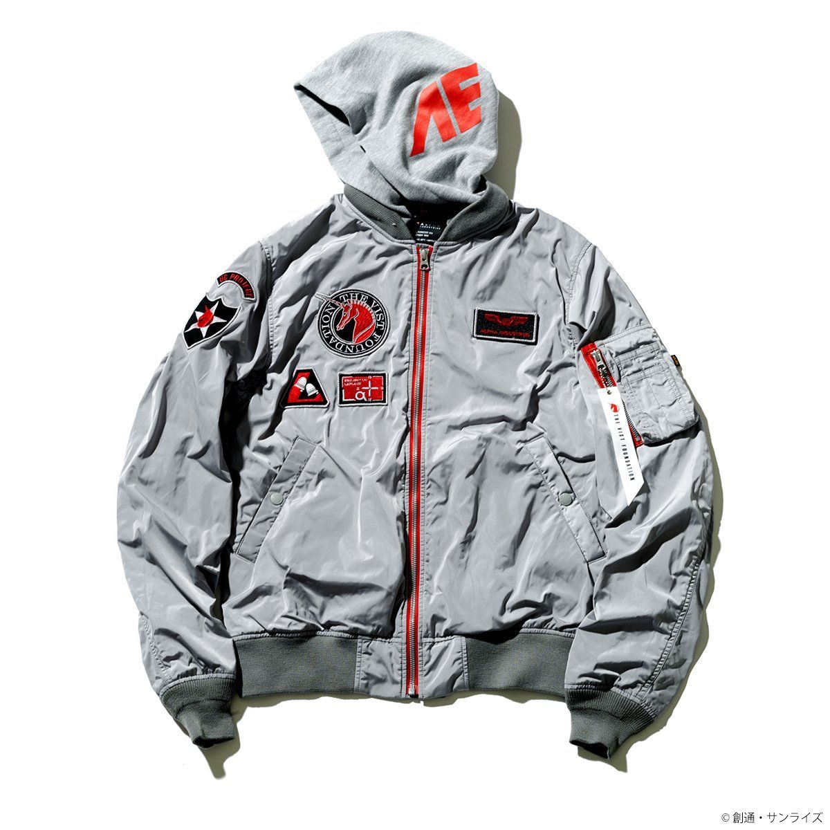 機動戦士ガンダム STRICT-G ALPHA LIGHT MA-1 NATUS STRICT-G × ALPHA INDUSTRIES MA-1『機動戦士Zガンダム