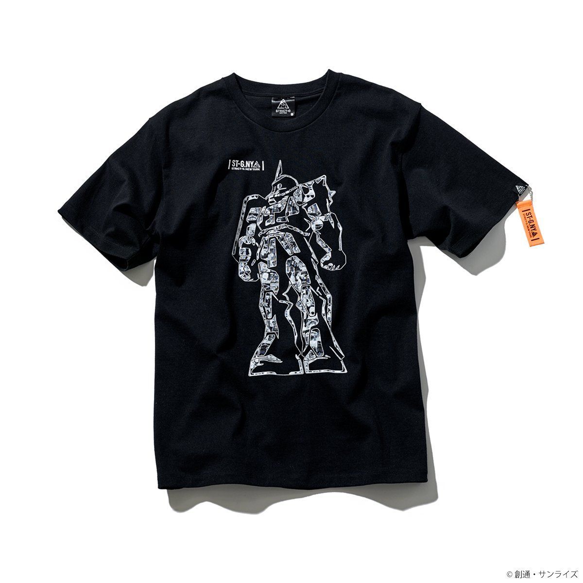 STRICT-G NEW YARK Tシャツ MS Collage シャア専用ザクII柄 | 機動戦士 